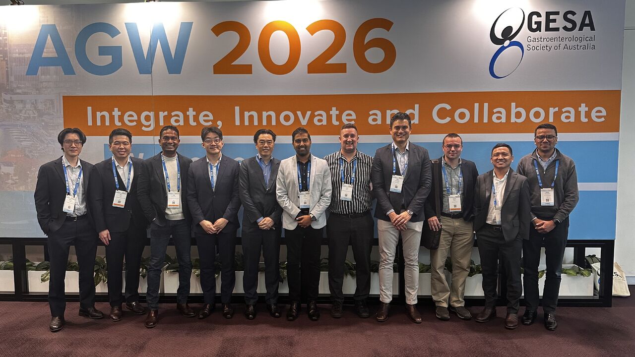 Members of the Concord Repatriation General Hospital gastroenterology team at Australian Gastroenterology Week 2026 in Perth