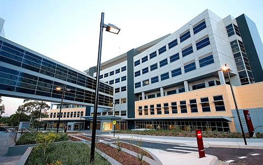 Macquarie University Clinic, Macquarie Park, seen from outside