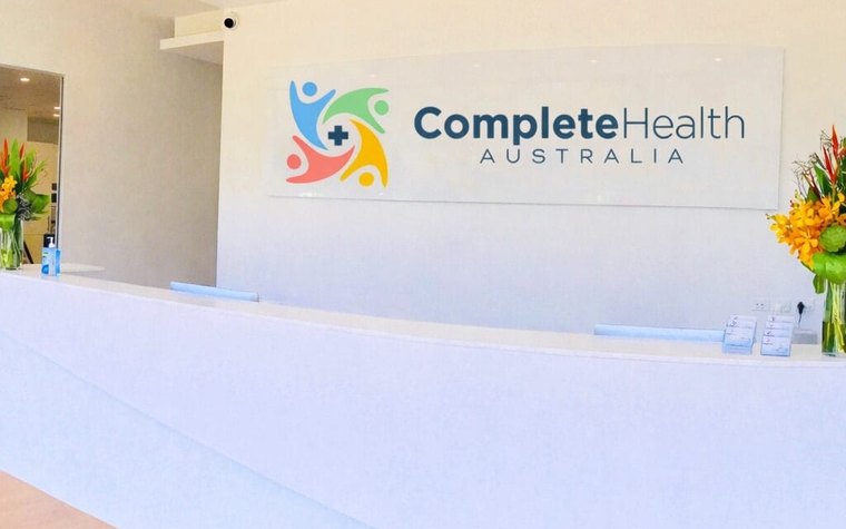 Reception at Complete Health Australia, Rouse Hill