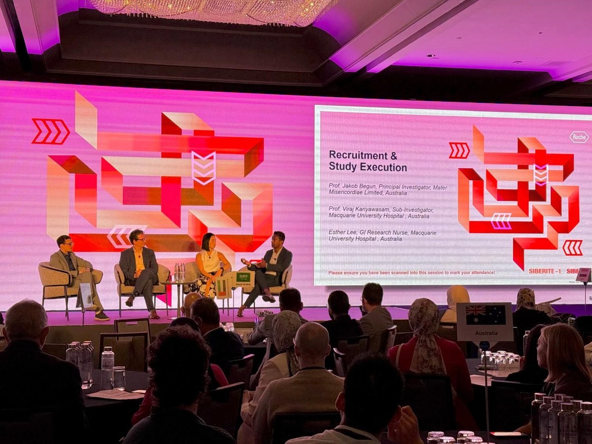 A panel on recruitment and study execution at an international investigator meeting in Singapore