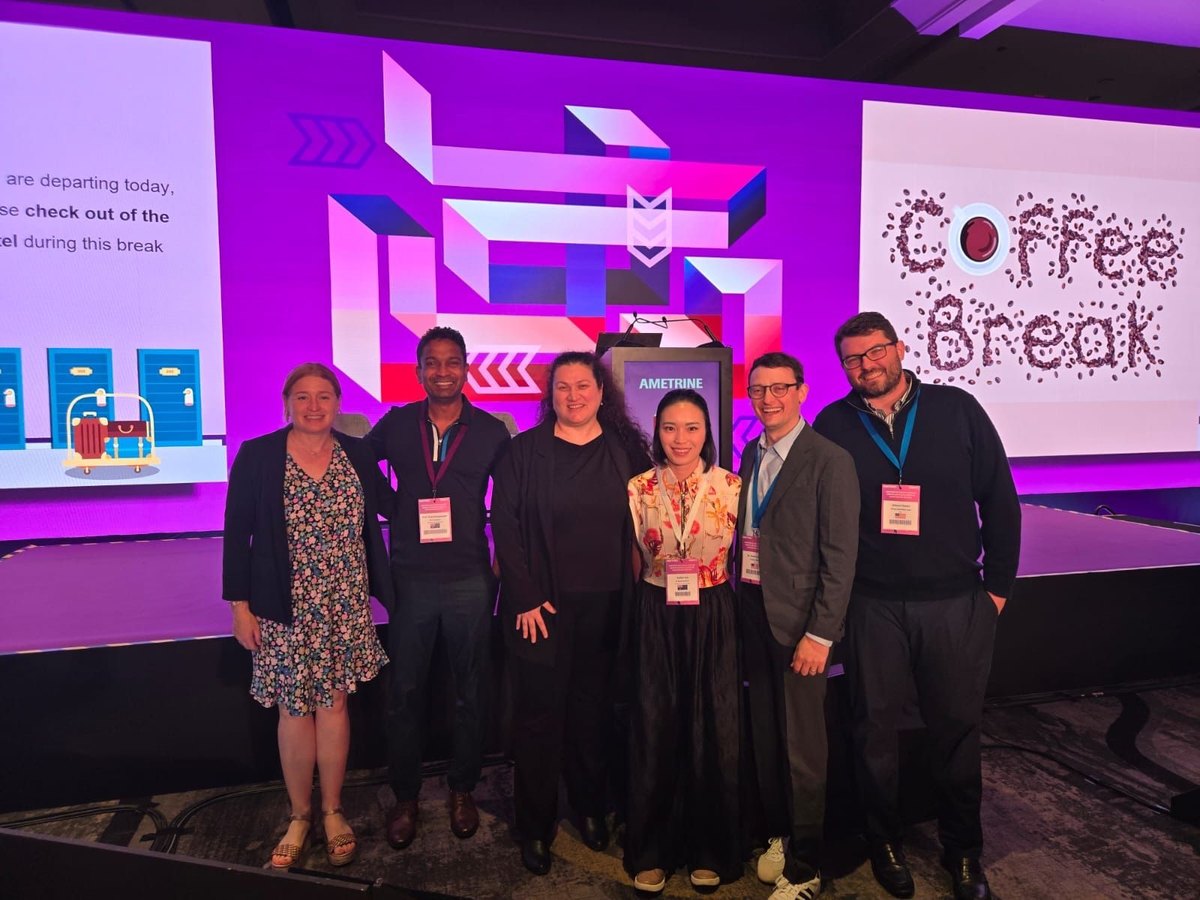 Investigators and research staff at the AMETRINE investigator meeting in Singapore